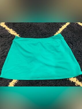 Cabana Life Teal Classic Skort. XL